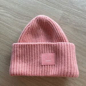 Acne studios knit beanie hat